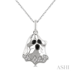 ASHI Ghost Petite Diamond Fashion Pendant 649U9PPTSPDWG
