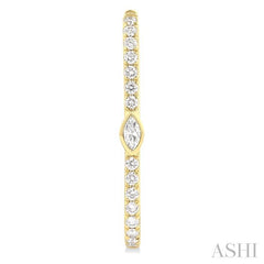 ASHI Marquise Shape Diamond Fashion Hoop Earrings 660U5PPFGERYG-MQ