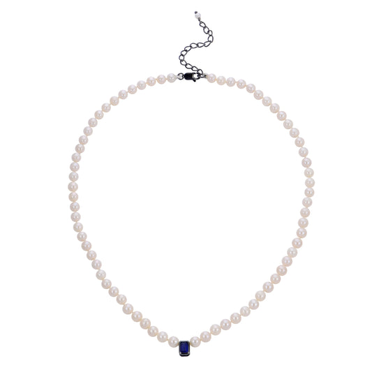Parkplace Pearls Sterling Silver Freshwater Pearl Necklace 662562/CBS