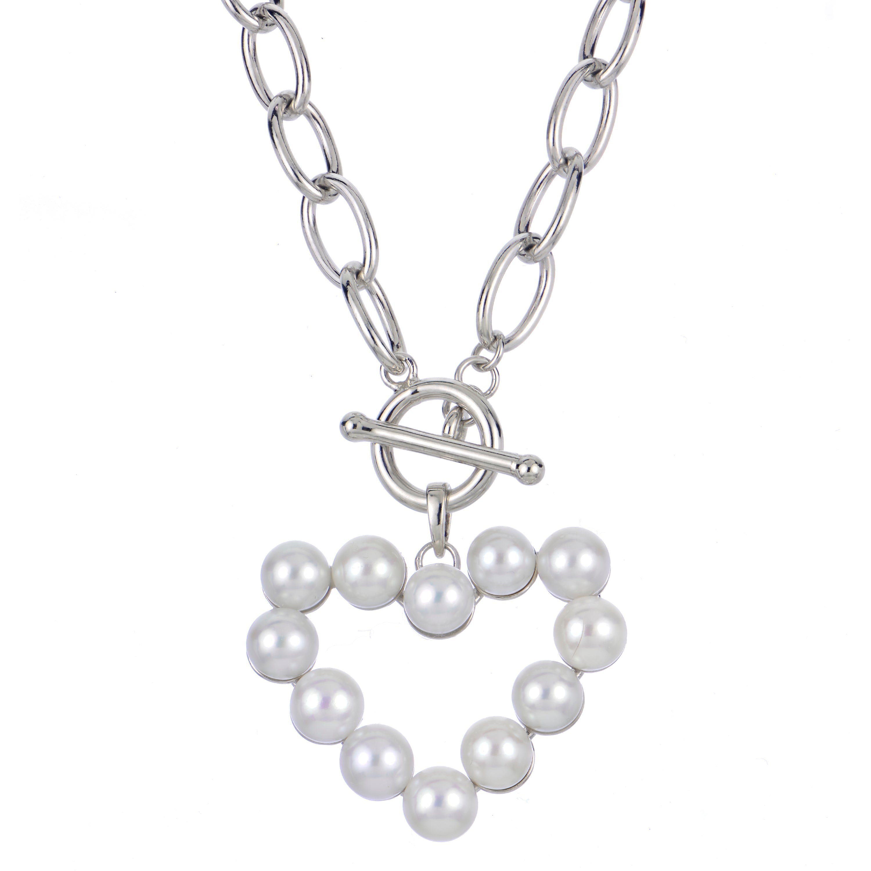 Parkplace Pearls Sterling Silver Freshwater Pearl Necklace 662998/FWAA