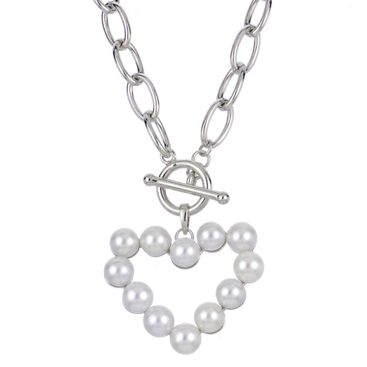 Parkplace Pearls Sterling Silver Freshwater Pearl Necklace 662998/FWAA