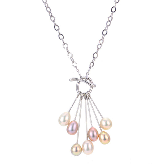 Parkplace Pearls Sterling Silver Freshwater Pearl Necklace 668224