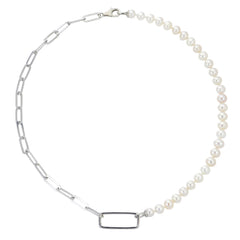 Parkplace Pearls Sterling Silver Freshwater Pearl Necklace 668423