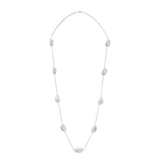 Parkplace Pearls Sterling Silver Freshwater Pearl Necklace 668444/FW