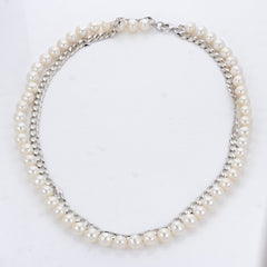 Parkplace Pearls Sterling Silver Freshwater Pearl Necklace 669822/FW