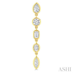 ASHI Mixed Shape Diamond Fashion Earrings 678E1PPFGERYG