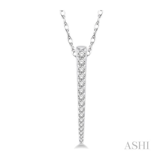 ASHI Spike Diamond Fashion Pendant 90027PPFHPDWG