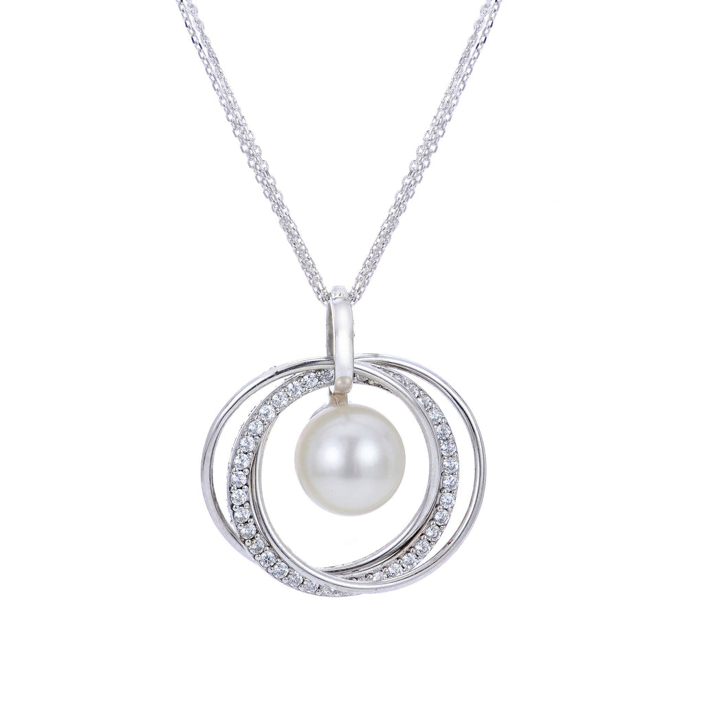Sterling Silver Freshwater Pearl Pendant 681236/FW18 – Park Place