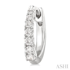 ASHI Graduated Petite Diamond Huggie Fashion Earrings 683V6PPFGERWG