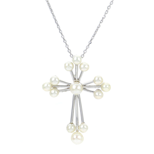 Parkplace Pearls Sterling Silver Freshwater Pearl Pendant 688607/FW18