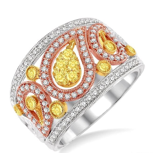 Parkplace Jewelers Pear Shape Yellow Diamond Fashion Ring 34522PPFV3T
