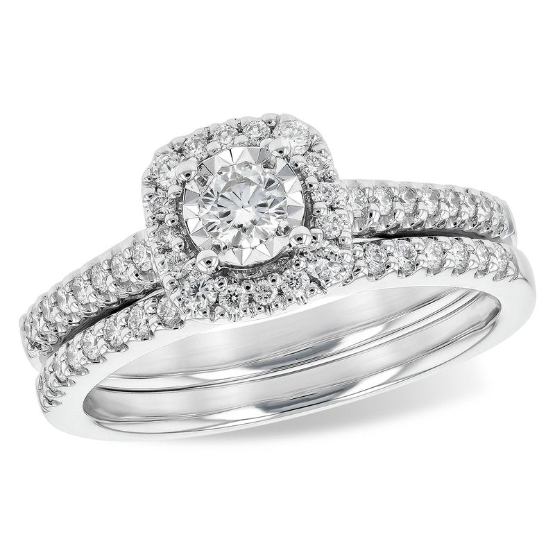 Parkplace Jewelers 14KT Gold Two-Piece Wedding Set B226-44033