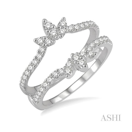 ASHI Diamond Insert Ring 29863PPFHWG