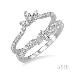 ASHI Diamond Insert Ring 29863PPFHWG