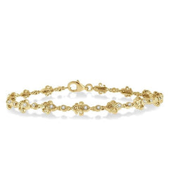 Parkplace Jewelers Fleur De Lis Diamond Bracelet 7119UPPTSYG