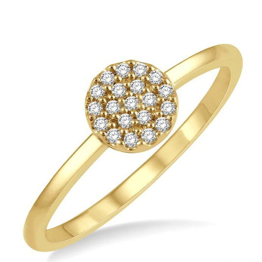 Parkplace Jewelers Stackable Disc Petite Diamond Fashion Ring 386B8PPFSYG