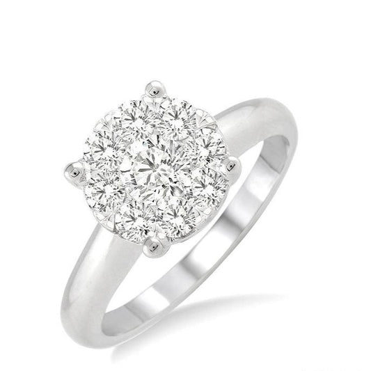 Parkplace Jewelers Round Shape Lovebright Essential Diamond Ring 36903PPFGWG