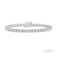 ASHI Diamond Tennis Bracelet 73377PPFGWG