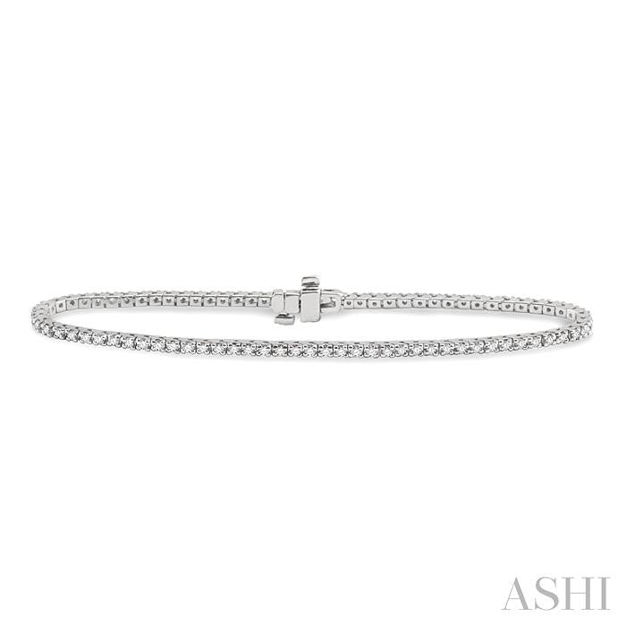 ASHI Diamond Tennis Bracelet 70161PPFHWG