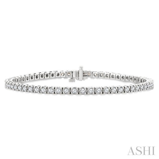ASHI Diamond Tennis Bracelet 70162PPFHWG