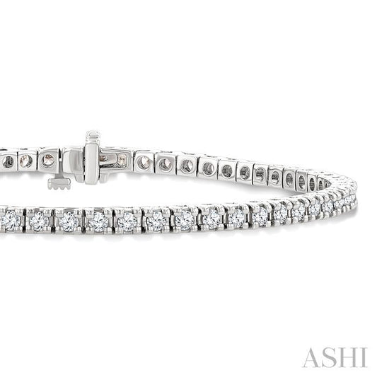 ASHI Diamond Tennis Bracelet 70162PPFHWG