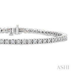 ASHI Diamond Tennis Bracelet 70162PPFHWG