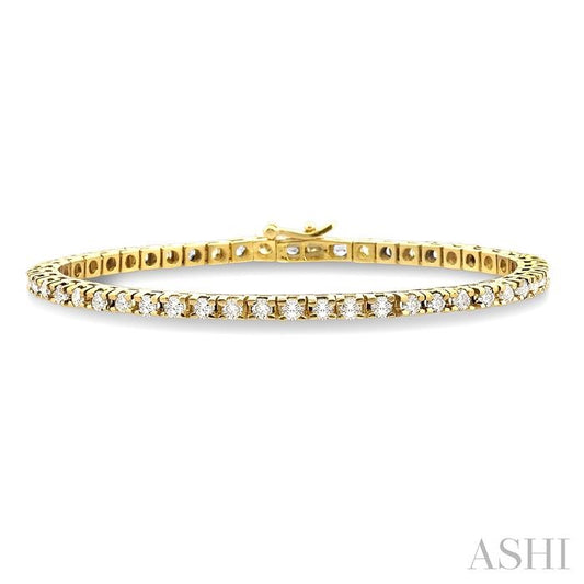 ASHI Diamond Tennis Bracelet 70164PPFHYG