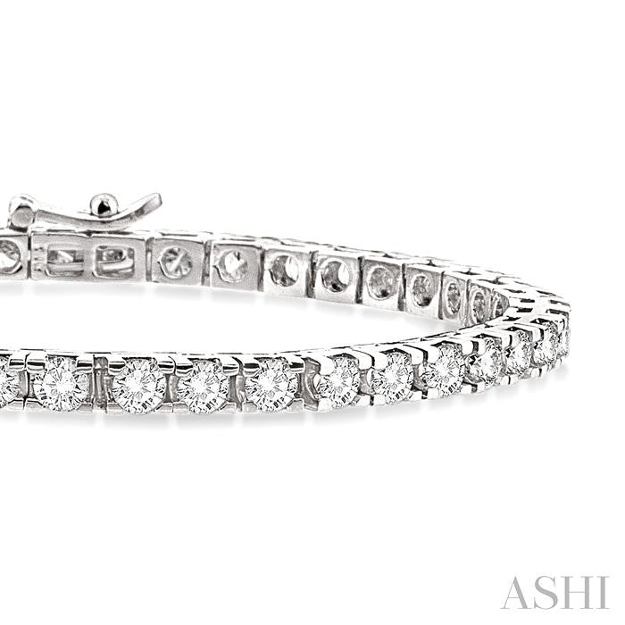 ASHI Diamond Tennis Bracelet 70166PPFHWG
