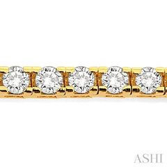 ASHI Diamond Tennis Bracelet 70166PPFHYG