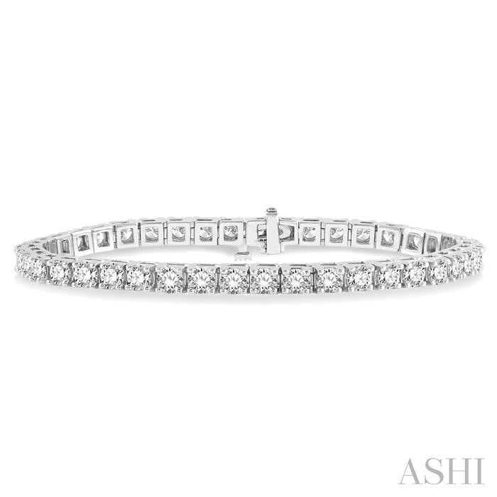 ASHI Diamond Tennis Bracelet 70168PPFHWG