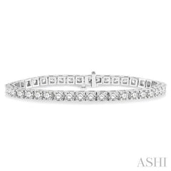 ASHI Diamond Tennis Bracelet 70168PPFHWG