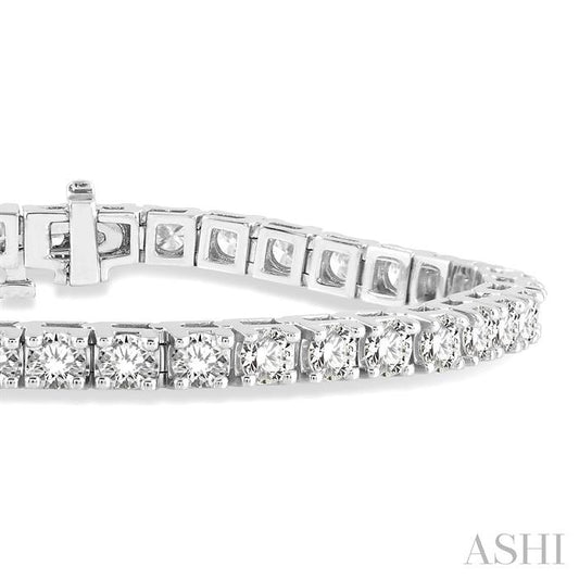ASHI Diamond Tennis Bracelet 70168PPFHWG