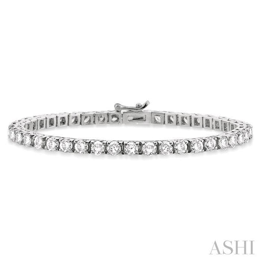 ASHI Diamond Tennis Bracelet 70169PPFHWG