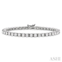 ASHI Diamond Tennis Bracelet 70169PPFHWG