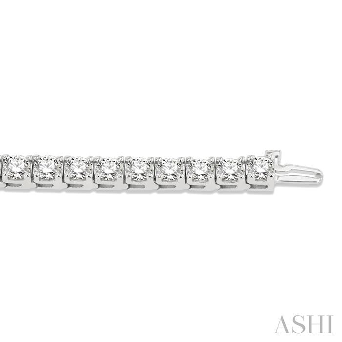 ASHI Diamond Tennis Bracelet 7016MPPFHWG-12.00
