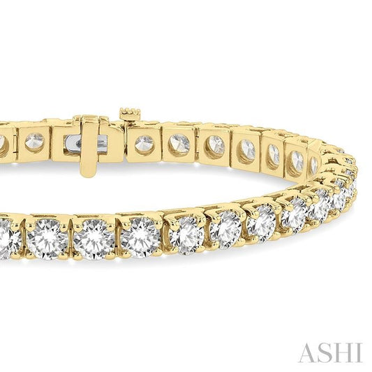 ASHI Diamond Tennis Bracelet 7016MPPFHYG-12.00