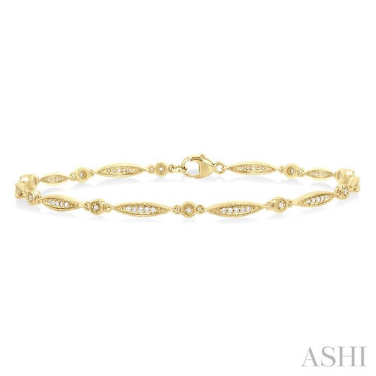 ASHI Diamond Fashion Bracelet 7047QPPTSYG