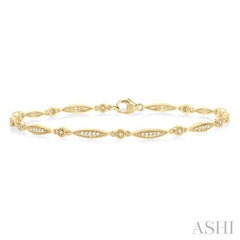 ASHI Diamond Fashion Bracelet 7047QPPTSYG