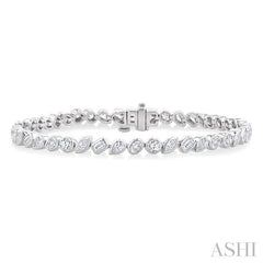 ASHI Mixed Shape Diamond Fashion Bracelet 70574PPFGWG