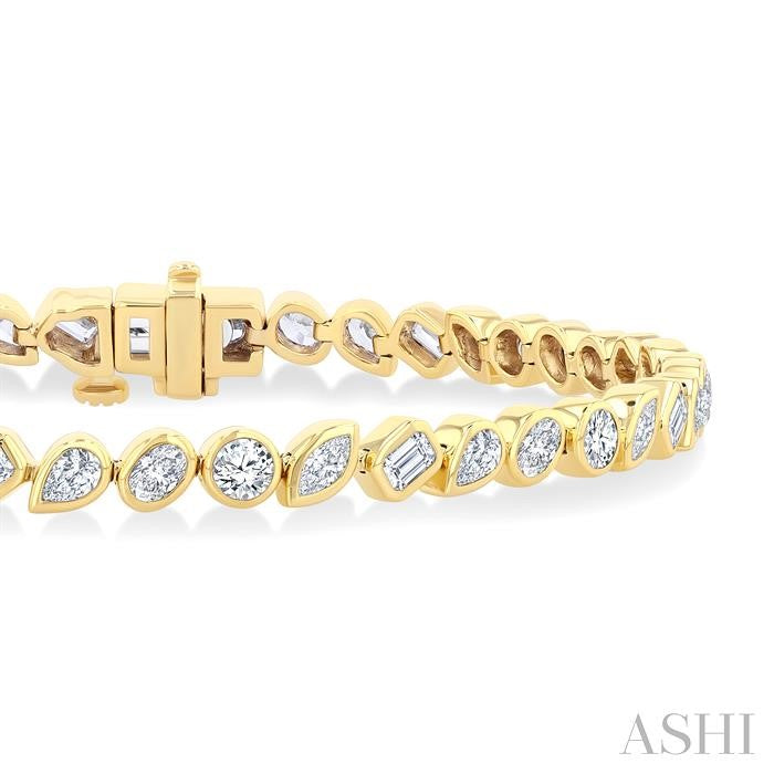 ASHI Mixed Shape Diamond Fashion Bracelet 70574PPFGYG