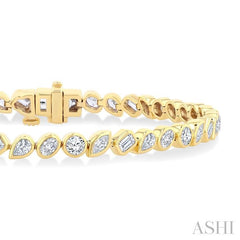 ASHI Mixed Shape Diamond Fashion Bracelet 70574PPFGYG