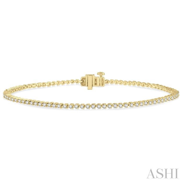 ASHI Diamond Tennis Bracelet 70721PPFGYG