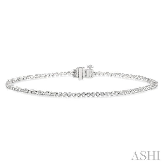 ASHI Diamond Tennis Bracelet 70721PPFHWG
