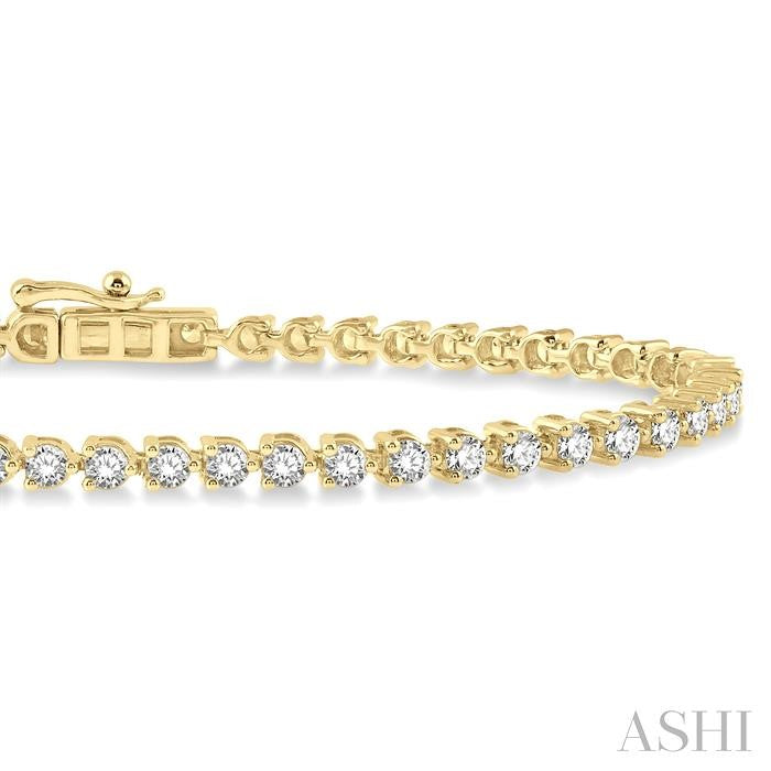 ASHI Diamond Tennis Bracelet 70722PPFGYG