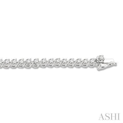 ASHI Diamond Tennis Bracelet 70723PPFHWG