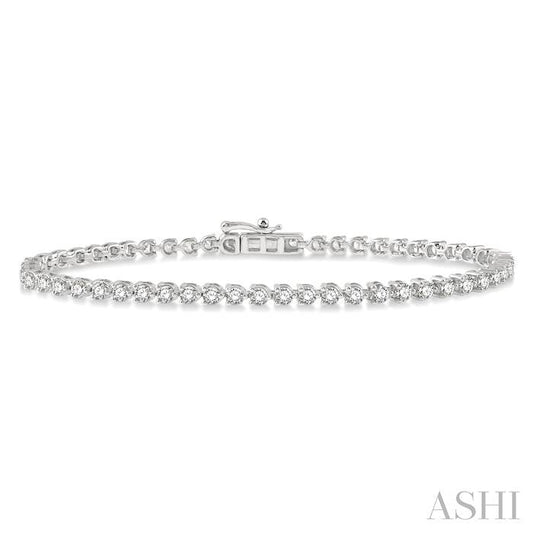 ASHI Diamond Tennis Bracelet 70723PPFHWG