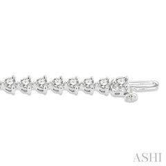 ASHI Diamond Tennis Bracelet 70724PPFHWG