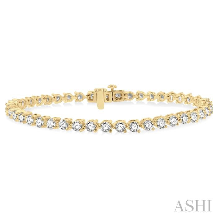 ASHI Diamond Tennis Bracelet 70725PPFGYG