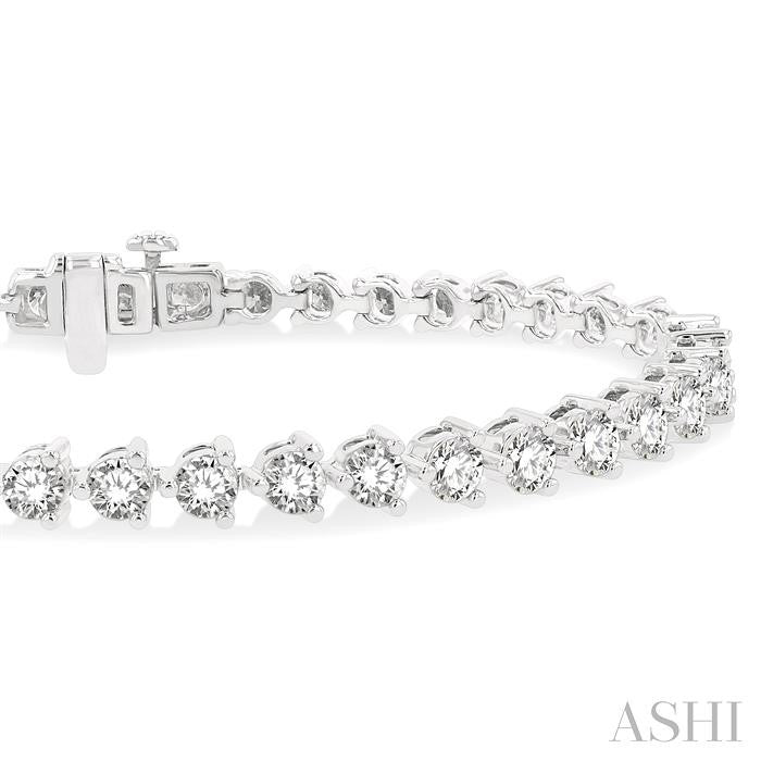 ASHI Diamond Tennis Bracelet 70726PPFHWG