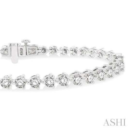 ASHI Diamond Tennis Bracelet 70726PPFHWG